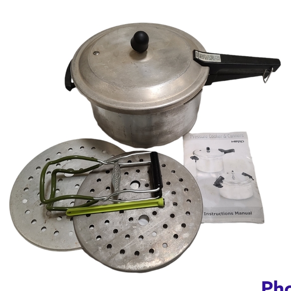 mirro Kitchen Mirro 6 Quart Pressure Cooker Lid Lifter And Jar